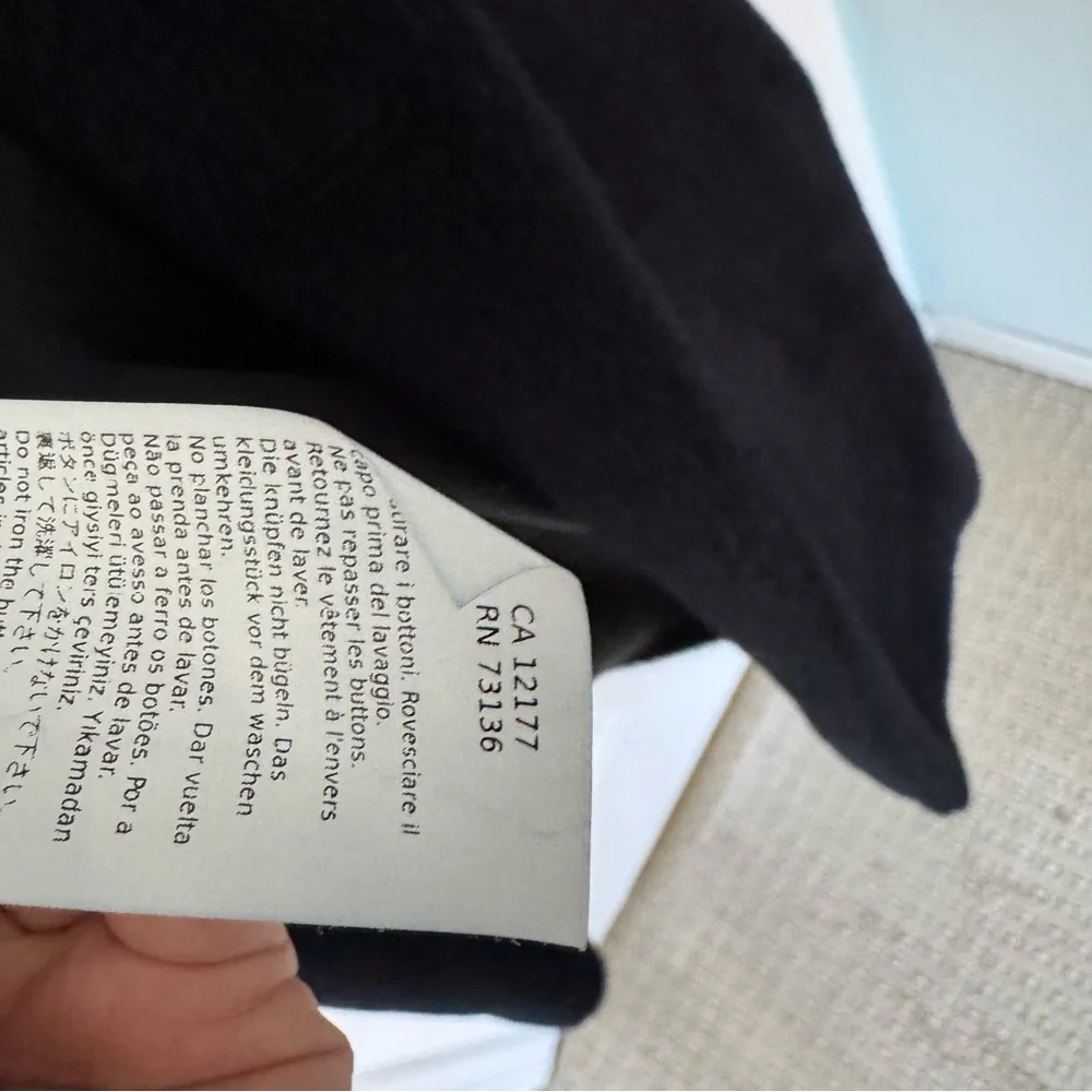 Max Mara Roseto Navy Blue Coat IT 42 US 6 - Picture 11 of 16